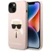 KARL LAGERFELD Futrola za iPhone 14 Pink Karl Head