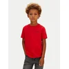 Calvin Klein Jeans Majica Minimal Logo IB0IB02608 Rdeča Regular Fit