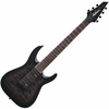 Jackson JS Series Dinky Arch Top JS22Q-7 DKA HT AH Transparent Black Burst