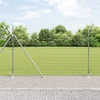 Zavareno žičano ogradno mreža s betonskom podlogom 25 x 1,6 m