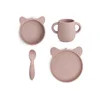 NUURO Set za jelo Lykke Koala, Silikonski, Woodrose