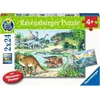 Ravensburger Slagalica Dinosaurusi na svom staništu, 2x24 dela
