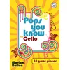 POPS YOU KNOW FOR CELLO CELLO AND PIANO+CD