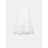 Abel & Lula Elegantna obleka 5033 Bela Regular Fit