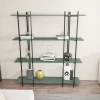 Hanah Home Polica 160x180x29,6cm Zeleno-Crna