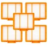 INF Shark kompatibilni HEPA filter RVFFK950, 5-pack, oranžen, (5000324190)
