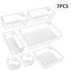 Set organizer za fioke, Plastični, 7 posuda