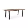 MIZA OSLO ANTRACIT-NATUR 200x100cm