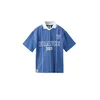 MANGO KIDS Majica FIFAFRA modra/češnjevo rdeča/bela