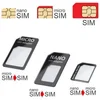 SIM Adapter UNI 3v1 MobilNET Črn