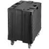 VEVOR Izoliran nosilec za posode za hrano 645x445x755 mm Črn