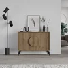 Hanah Home Komoda, 110x82x35.6cm, Krem