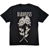 Baroness Razor Bloom (Back Print) Black L Majica