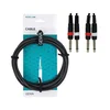 Gewa dvojni kabel Basic Line 1,5m 190.170