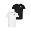 Lonsdale Mens t-shirt regular fit double pack