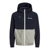 JACK & JONES Prehodna jakna JJERush mornarska/siva/bela