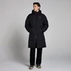 MP Mens Long Puffer Jacket - Black - XXL