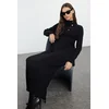 Trendyol Modest Ženska haljina Tctaw25Eb00018, Crna