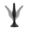 Butt plug Platinum L, 13cm, Crni