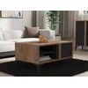 Hanah Home Klub sto Sonay 90x45x60cm Bež-Antracit