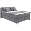 Mömax Postelja Boxspring Tabea, Svetlo Siva, 180x200