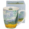 shumee Klasična skodelica Van Gogh z motivom pšeničnega polja 360 ml