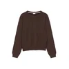 Pull&Bear Pulover čokolada
