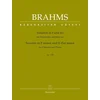 BRAHMS:SONATE IN f UND Es OP.120 CLARINET AND PIANO