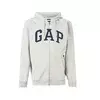 GAP Jopa na zadrgo temno modra/pegasto siva/bela