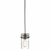 Elstead KL-BRINLEY-MP-OZ - Lestenec na vrvici BRINLEY 1xE27/60W/230V antracit