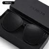 Lesca Lunetier Unisex naočare za sunce, Crne