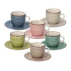 TOGNANA 6-delni set skodelic Urban Pastel, porcelan, 220 ml