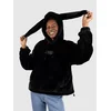 A.LAB Kendallie Bunny Fleece Hoodie black
