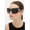 Sončna očala Balenciaga ženska, črna barva, BB0443S