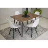 ModernHome Set trpezarijskih stolica Milano, 4 komada, Beli