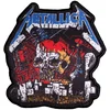 Metallica Master Of Puppets Skull Iron-On Patch