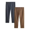 Next Chino hlače temno bež/mornarska