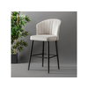 Hanah Home Barska Stolica Set 4 Komada Rubi - Krem