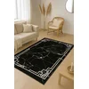 Conceptum Hypnose Tepih HM-CRP25-14, Pravougaoni, 140 x 220 cm, Crno-beli
