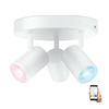 WiZ - LED RGBW prigušiva ugradna spot svetiljka IMAGEO 3xGU10/4,9W/230V bela Wi-Fi