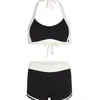 ONEILL Bikini črna/bela