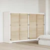 Ormarna vrata s vratima 4 pcs Prirodna 140,5 x 2,1 x 59,5 cm