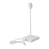 Stona lampa sa USB portom 1xE27/15W/230V bela