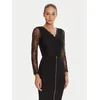 Rinascimento Bodi CFC0125006003 Črna Regular Fit