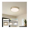 Brilagi - LED prigušiva stropna svetiljka POOL LED/36W/230V, prečnika 30 cm, zlatna + daljinski upravljač
