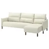 MANNARP Sofa 4-sed i lenjivac, Gunnared bež