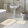 Lessentiel Maison Set 2 prostirke za kupatilo Krem
