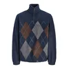 JACK & JONES Pulover JORSEBASTIAN svetlo modra/temno modra/rjava/siva