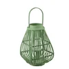Mondex Lanterna lesena Mondex Lucie 24x24x37/51 cm svetlo zelena 1 kos, (5000212518)