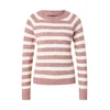 VERO MODA Pulover VMDoffy pegasto rdeča/bela